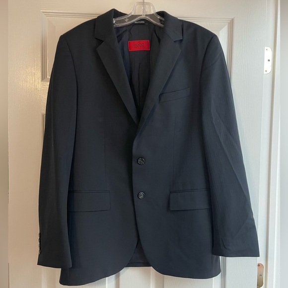 Huge Boss men’s suit jacket size 38R - Picture 1 of 8